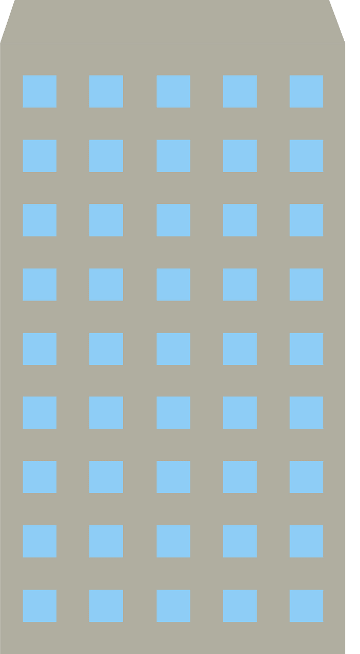 Skyscraper office buildings cityscape