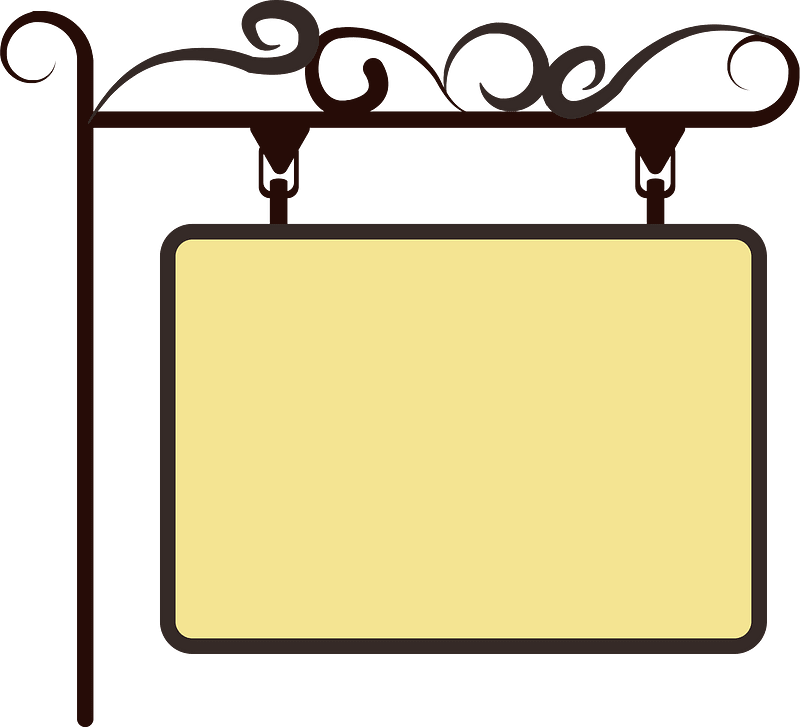 Store signboard