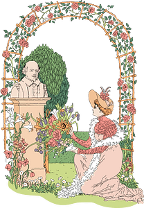 Flowers from Shakespeare's garden