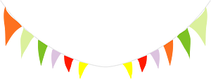 Flag garland