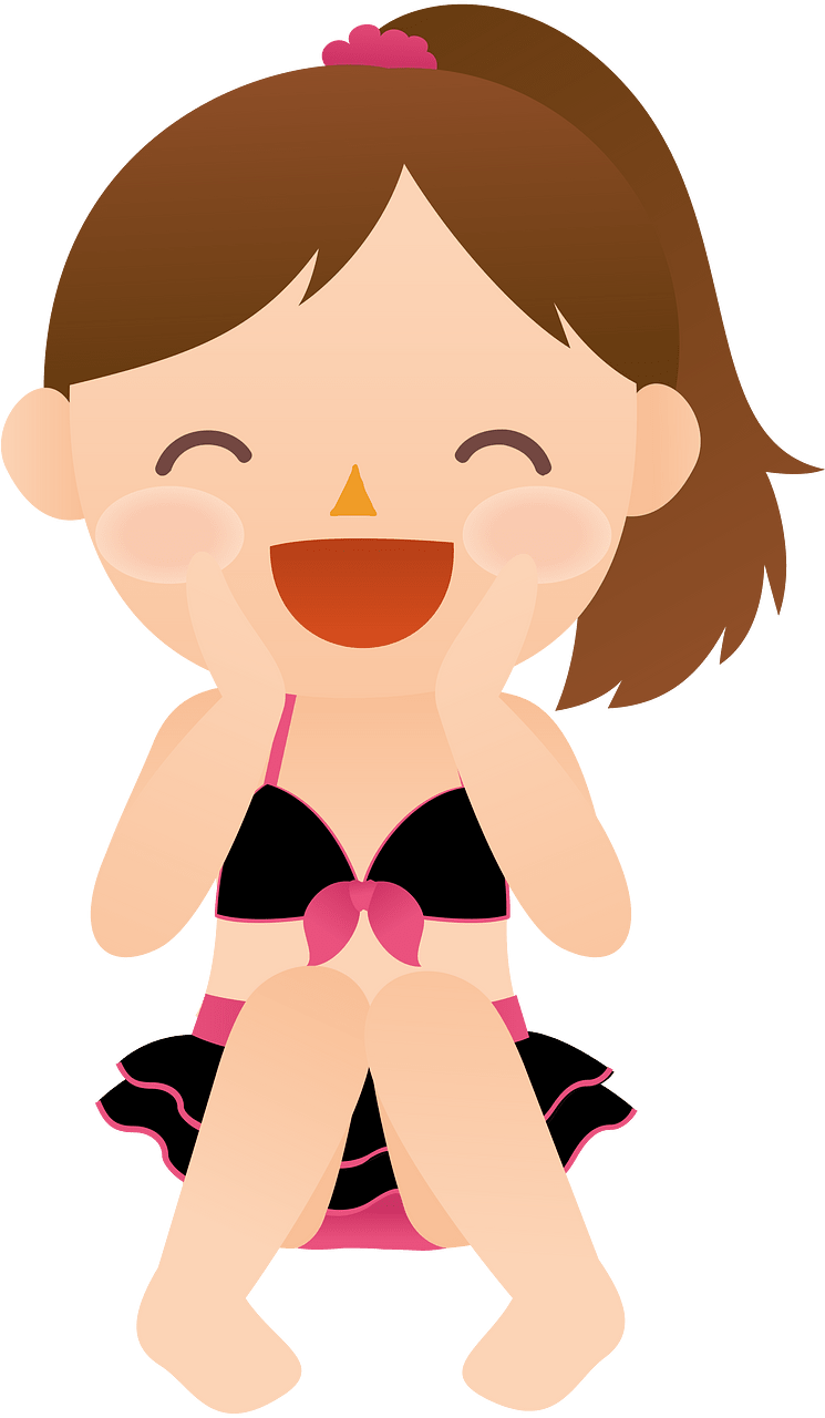 Girl on beach