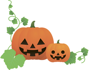 Halloween jack o lantern
