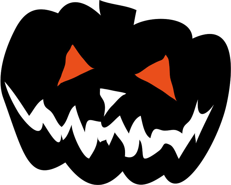Halloween jack o lantern