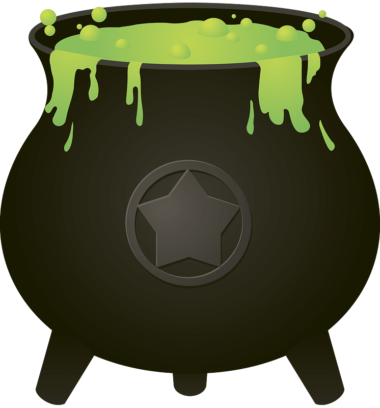 Halloween potion vat