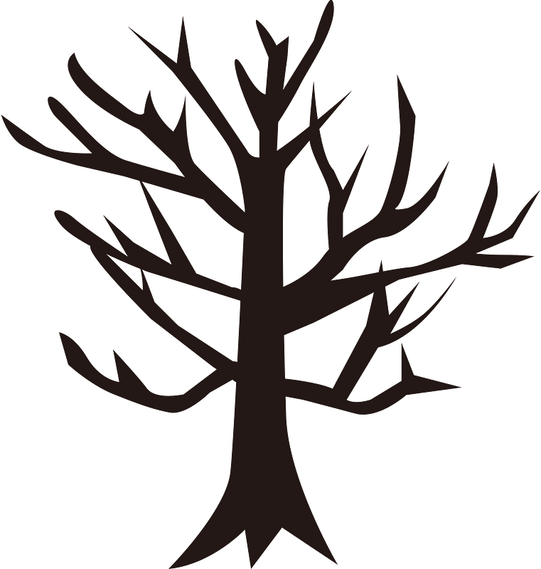 Halloween tree decorations