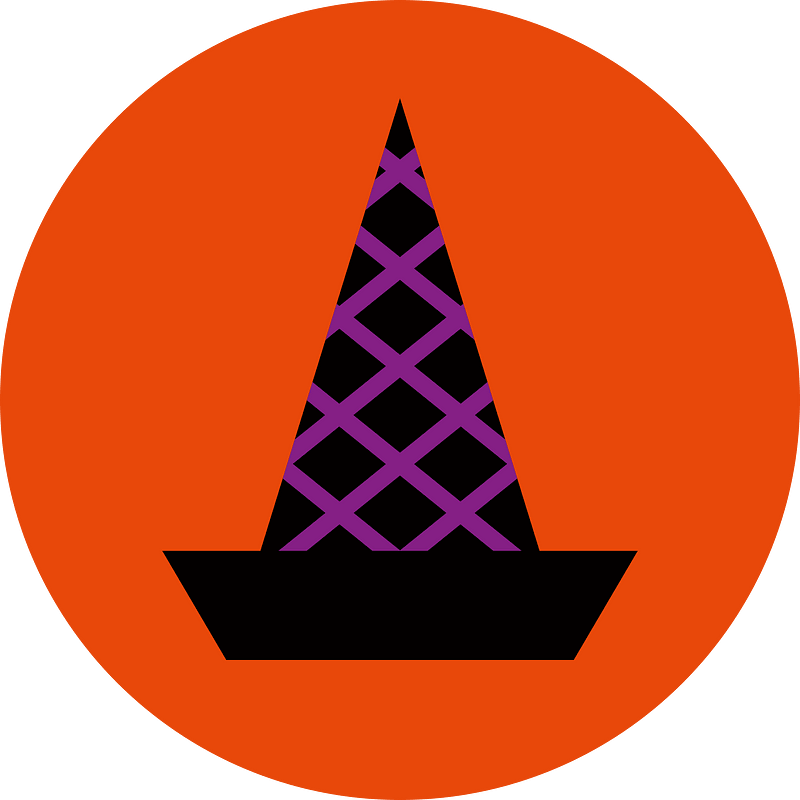 Halloween witch hat