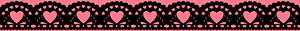 Hearts lace lines