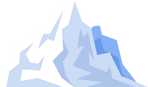 Iceberg sea
