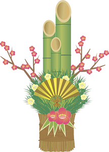 Kadomatsu japanese new year