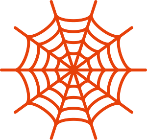 Halloween cobweb