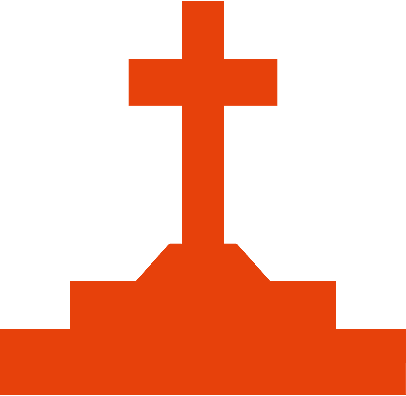 Halloween cross