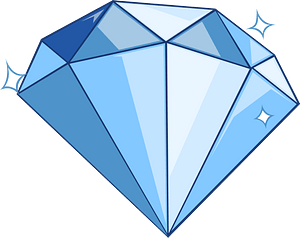 Shiny diamond