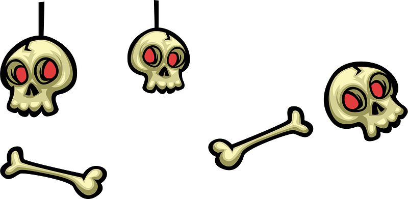 Skulls and bones