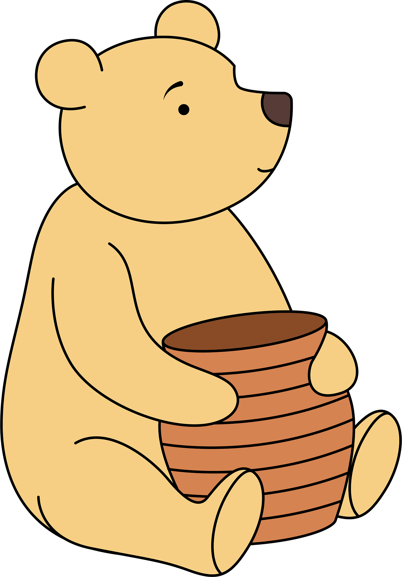 Winnie - Free vector clipart images on creazilla.com, image size:1340x1920