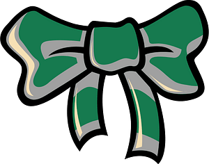 Green bow
