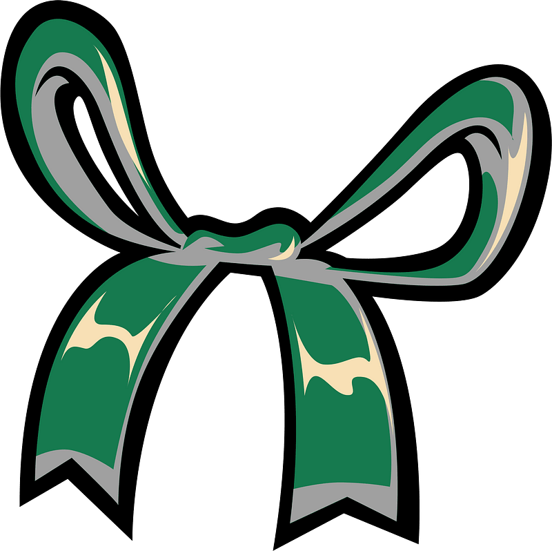 Green bow