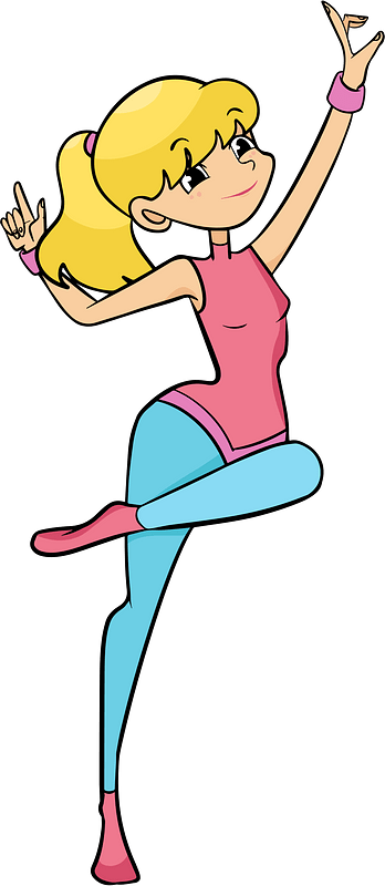 Dancing woman