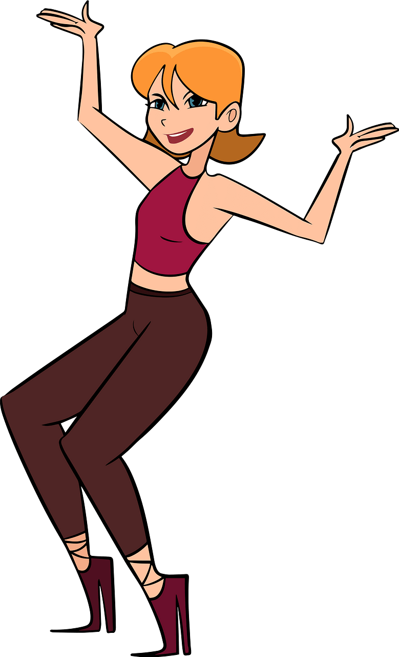 Dancing woman