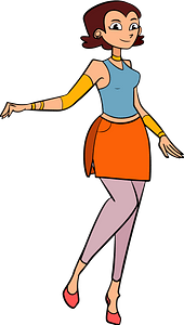 Dancing woman