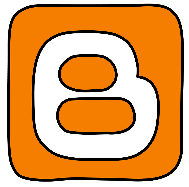 Social Media icons Blogger