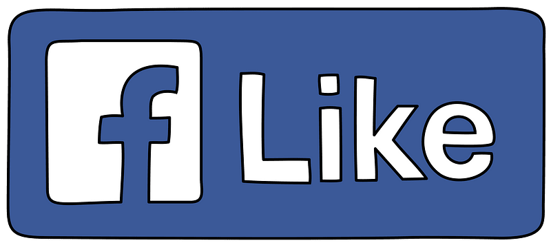 Social Media icons Facebook like