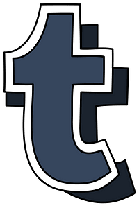 Social Media icons Tumblr icon