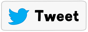 Social Media icons Twitter tweet button