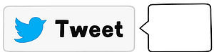 Social Media icons Twitter tweet button count box small