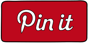  Social Media icons Pinterest pin it button red black