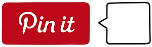  Social Media icons Pinterest pin it with number count