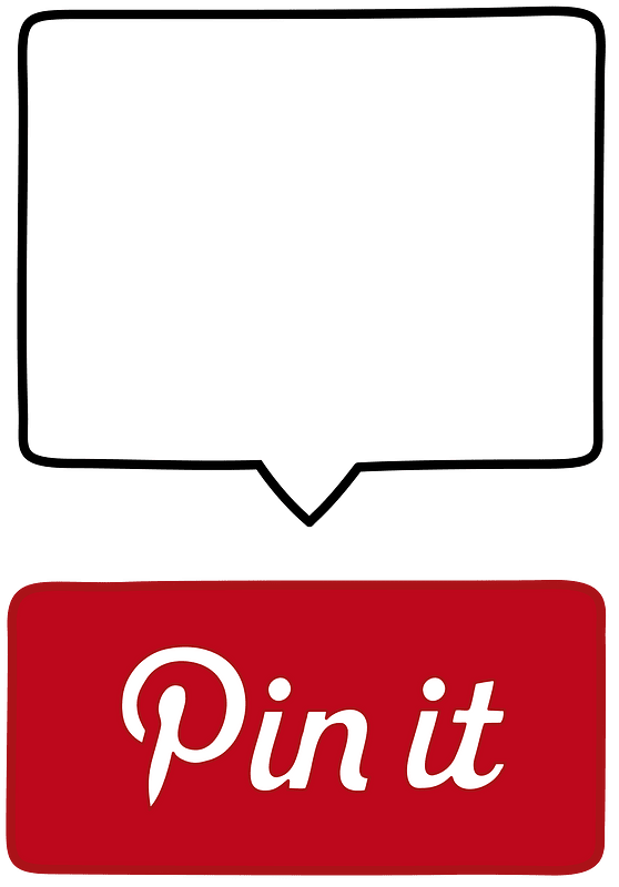Social Media icons Pinterest pin it with number count