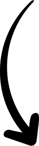 Hand drawn arrow
