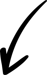 Hand drawn arrow
