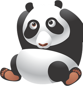 Cartoon panda