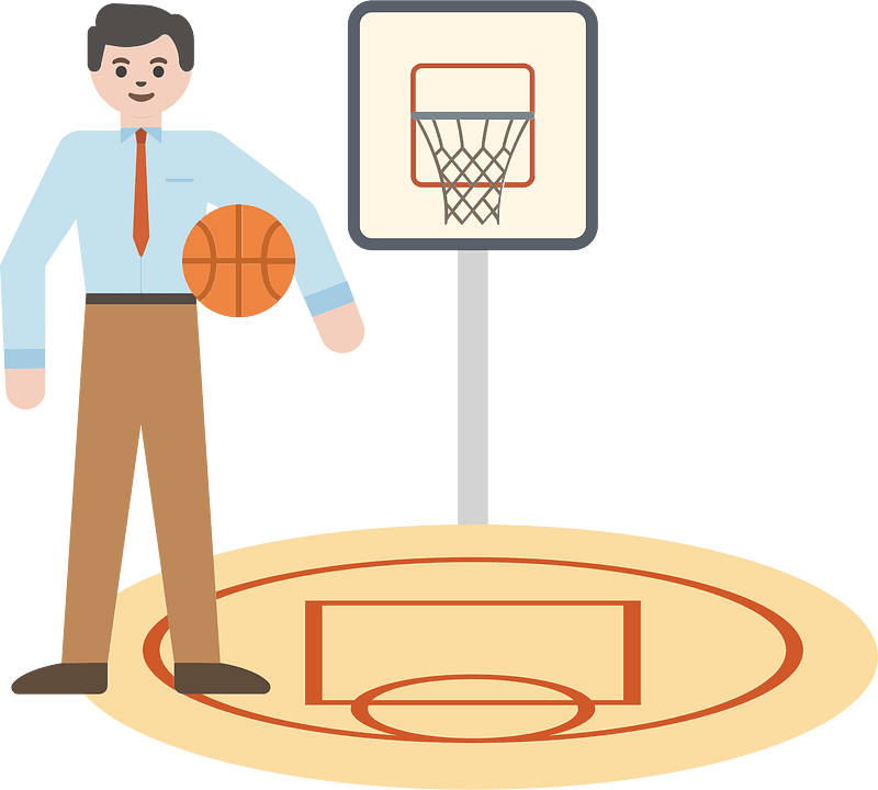 Basketball coach