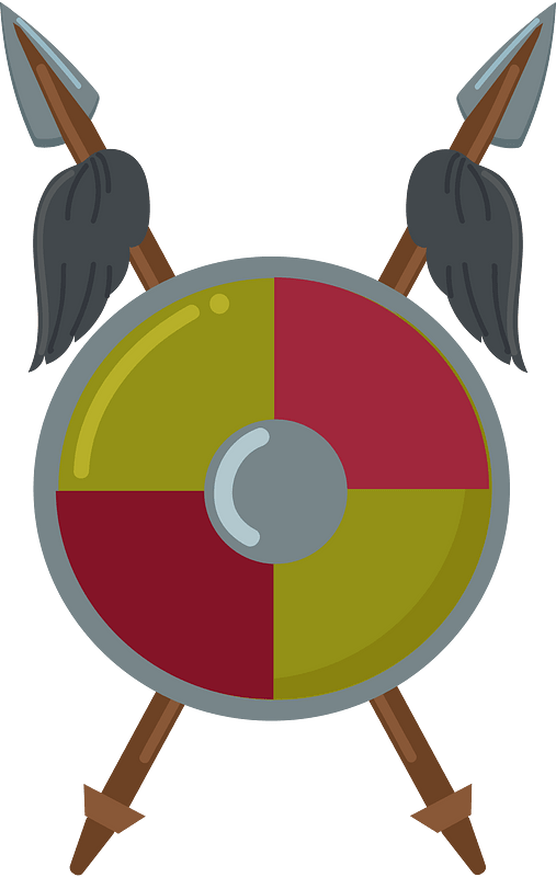 Shield And Spears
