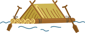 Wooden Raft