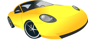 Yellow Porsche