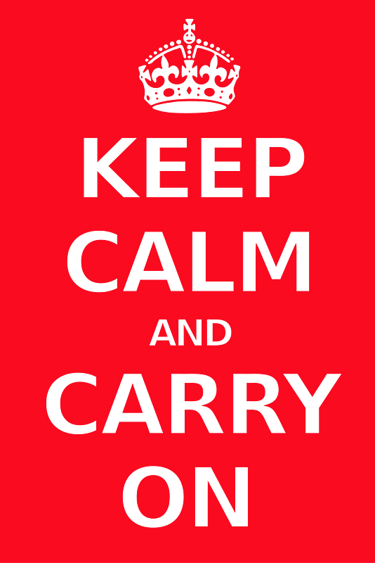 Keep Calm Poster