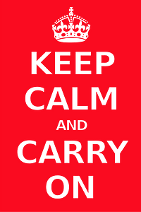 Keep Calm Poster