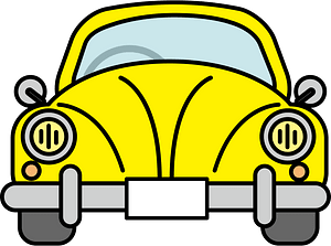 Yellow VW Beetle