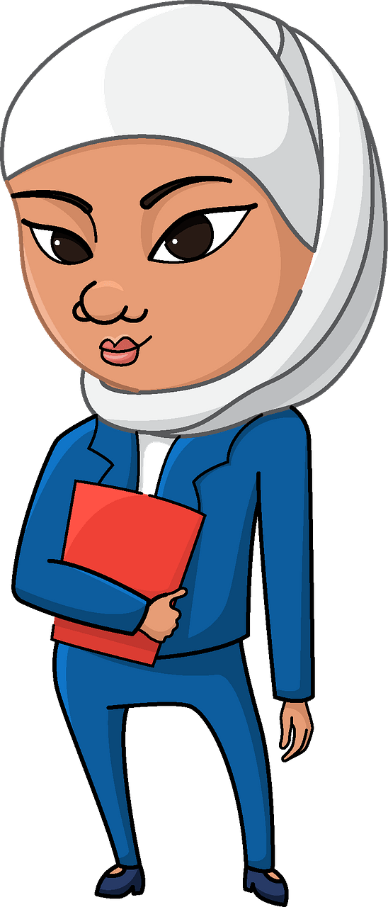 Arabian girl student