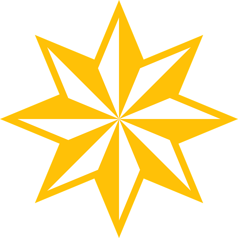 8-point Christmas star