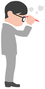Annoyed businessman