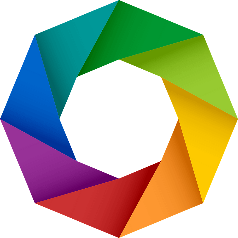 Origami circle