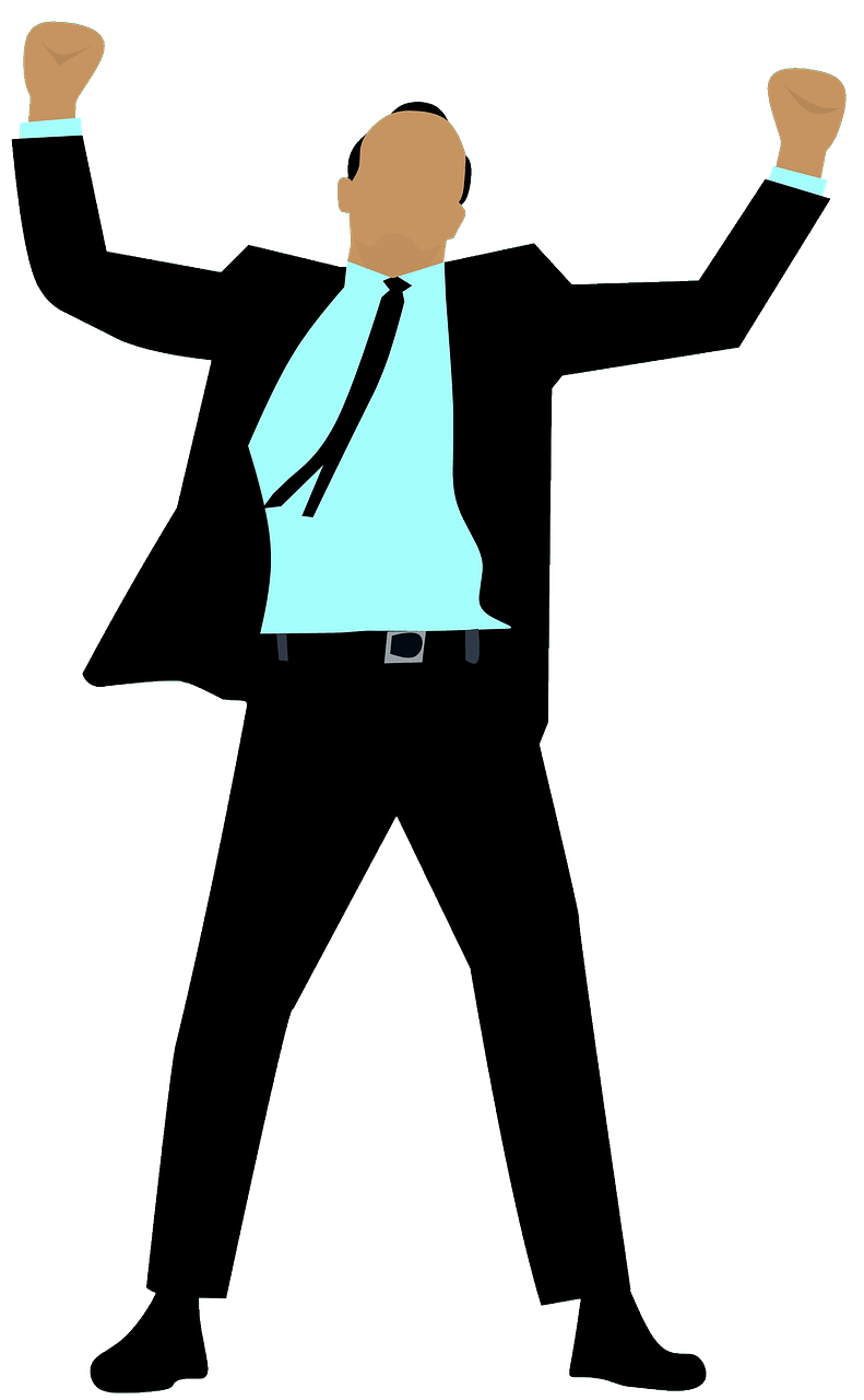 Successful business man