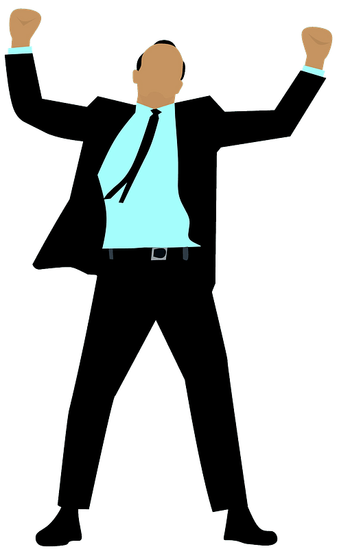 Successful business man