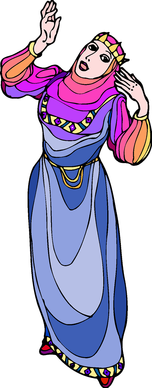 Queen from old novel