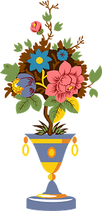 Vase with flowers