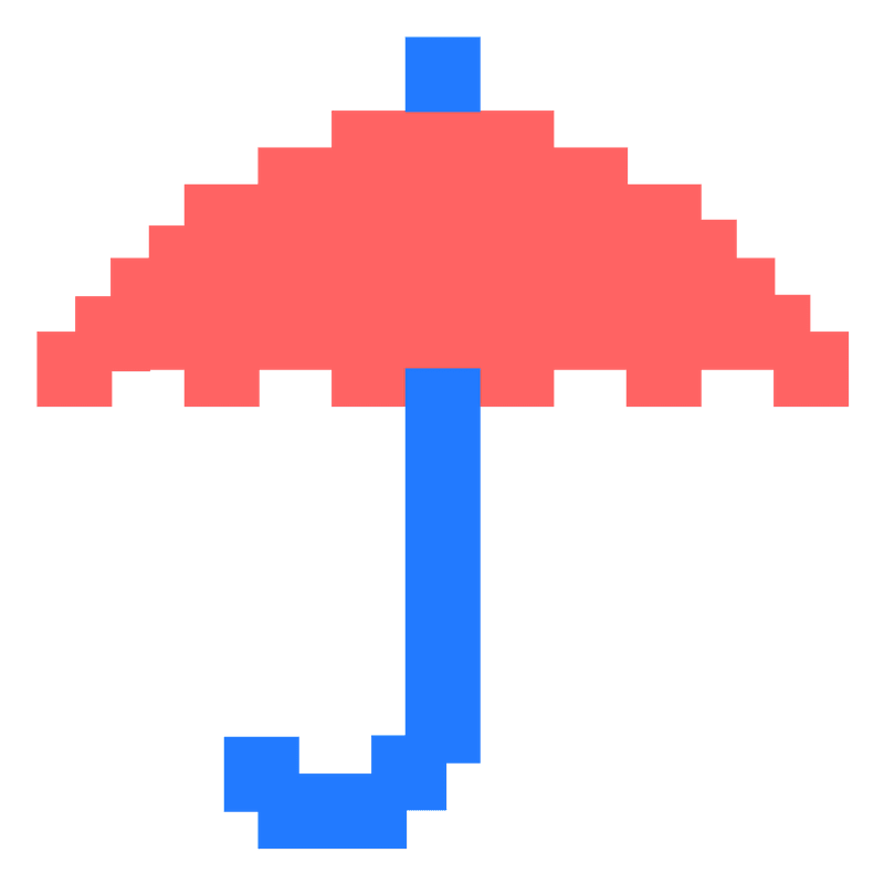 Pixel Umbrella